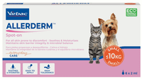virbac allerderm spot-on 10kg 6 pipetas x 4 ml