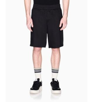A|X Armani Exchange para hombre. XM002299AF22715UC001 Shorts Lightweight Oxford negro (31), Casual, Lyocell