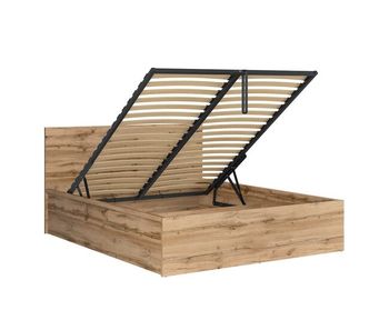 Cama canapé 160x200 sommier incluido edwin madera