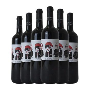 Celler Rosa María Torres Vino Tinto El Xafarder Conca Crianza 75 Cl 13.5% Vol. (pack De 6 Unidades)