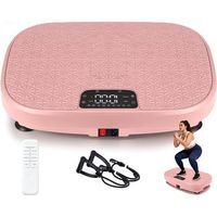 plataforma vibratoria nettlife para fitness en casa 199 niveles 9 programas altavoces ideal para deportes perdida de peso y entrenamiento de cuerpo completo carga maxima de 150 kg