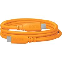 cable rode microphones sc27-o usb-c a usb-c 2 m naranja