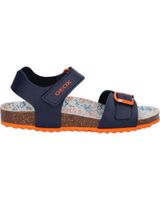 de geox j028lb 0009f j ghita navy-dk orange c4218
