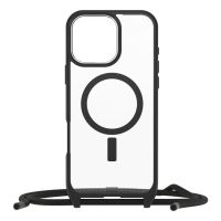 funda para movil otterbox react necklace series cover nylon negro transparente para iphone 16 pro max