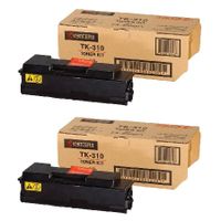 original multipack kyocera fs-4000d printer toner cartridges 2 pack -1t02f80euc