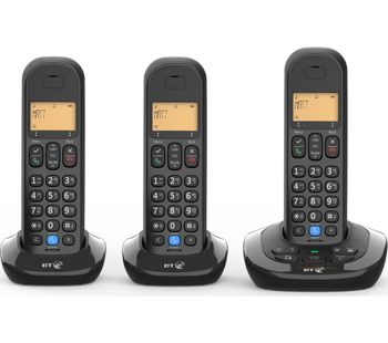 BT 3880 Cordless Phone - Triple Handsets