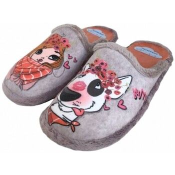 Zapateos Pantuflas ZAPATILLA CASA MI PERRO para mujer