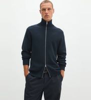 marc opolo para hombre 5000012473 cardigan regular fabricado con algodon ecologico certificado marino xl casual