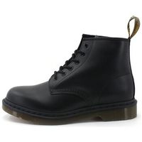 dr martens botines 101 anfibio 6 fori smooth black 101-24255001 para mujer