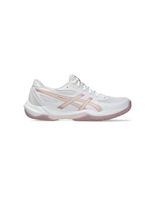 zapatillas de voleibol asics gel-rocket 12 mujer blancorosa