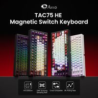akko tac75 he teclado con interruptor magnetico 75 teclados para juegos disparador rapido 0005mm 8k rgb con cable esports teclado personalizado para jugadores
