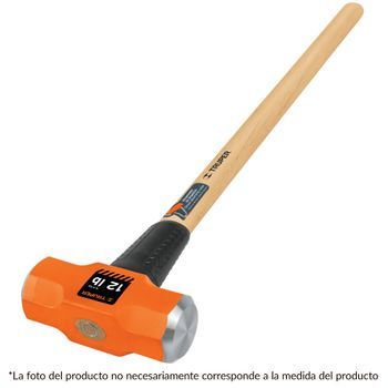 Maza Octagonal, 9000g, Mango Madera 91cm - Truper