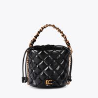 lola casademunt bolso tipo bombonera acolchada lf2504009-00n