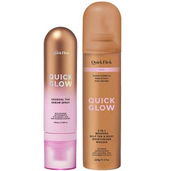 Quick Flick Quick Tan Duo - Dark Bundle
