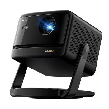 [EU Direct] Proyector láser 3D 4K Dangbei DBOX02 Pro 2000 ISO lúmenes Android TV con enfoque automático, corrección trap