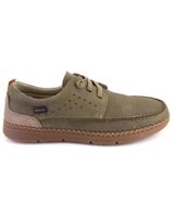 de dj santa 4218 zapatos de hombre nobuk kaki