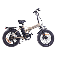 bicicleta electrica plegable univercycle b3 bateria de 48 v 125 ah 20 caqui