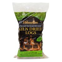 kiln dried hardwood logs - bag 003m3