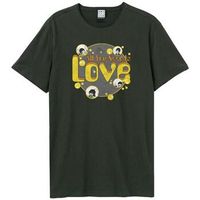 amplified clothing camiseta manga larga all you need is love para mujer