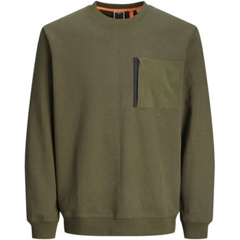 Jack & Jones Jersey 12260006 JCOOUTDOOR SWEAT CREW NECK FOREST NIGHT para hombre