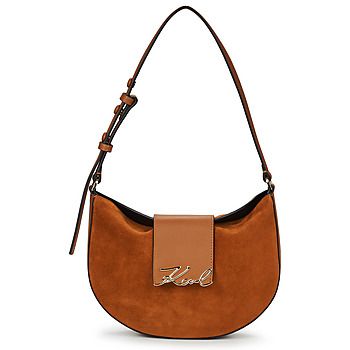 Karl Lagerfeld Bolso K/SIGNATURE FL HALFMOON SB SUE para mujer