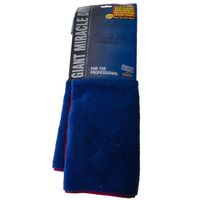 giant miracle drying towel bluered 60 x 90cm