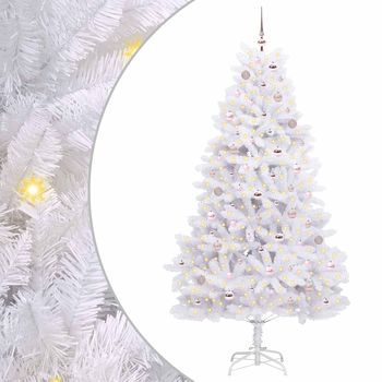 Árbol De Navidad | Decoraciones De Navidad Artificial Con Ramas Articuladas 210 Cm