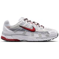 nike deportivas moda p-6000 white platinum red para hombre