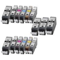 compatible multipack canon pixma mp980 printer ink cartridges 15 pack -2932b001