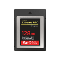 sdcfexpress 128gb extreme pro 1700mbs r 1200mbs w 4 x6