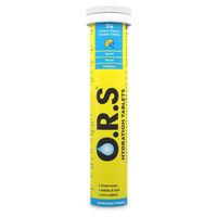 ors hydration lemon flavour