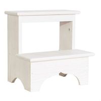 taburete escalon blanco