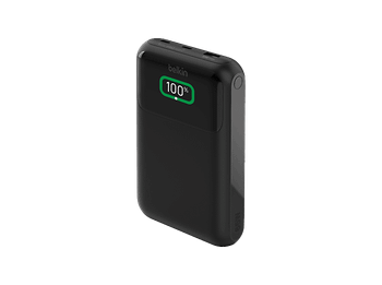 Powerbank - Belkin BBA011hqDG, 19200 mAh, 2x USB-C, 1x USB-A, 65W, Negro