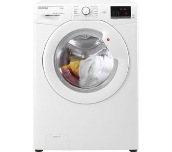 Hoover HL 1682D3 NFC 8 kg 1600 Spin Washing Machine - White, White