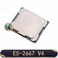 procesador de cpu usado xeon e5 2667 v4 8 nucleos 32 ghz 25mb cache l3 135w sr2p5 lga 2011-3