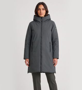 ECOALF para mujer. MCWGAJKMATI00274W26-106 Chaqueta Mati caqui (M), Casual, Verde, Poliéster Reciclado