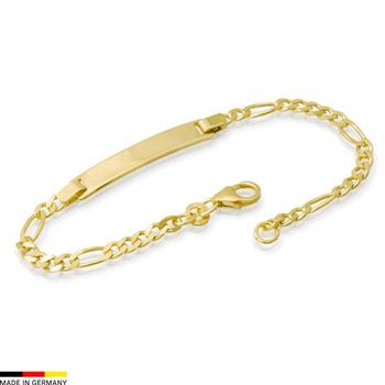 ID Pulsera oro de 14 quilates 18,5cm