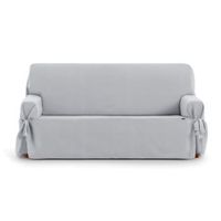 funda sofa universal levantecolor - gris plazas - 3 plazas