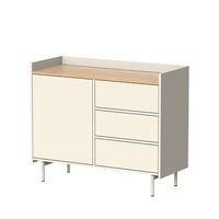 aparador velina 100 x 82 cm con 3 cajones y 1 puerta vicco