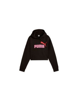 Sudadera Puma Ess Logo Cropped Hoodie G Niña