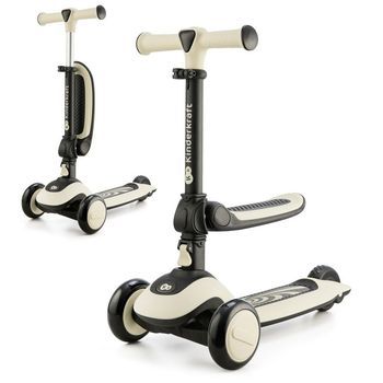 Halley: Triciclo Sin Pedales 2 En 1 Y Patinete Stone White