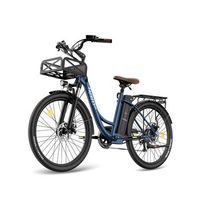 bicicleta electrica fafrees f26 lasting - motor 250w bateria 36v25ah 26x195 pulgadas ruedas frenos disco mecanicos - azul