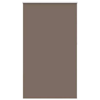 Estor Enrollable Opaco Color Café 130x210cm Tela Ancho 126,6cm