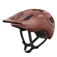 casco poc axion marron mate talla m