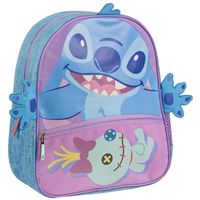 dessins animes mochila mochila infantil con bolsillo exterior rosa para nina