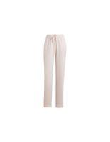pantalones adidas essentials small logo feel cozy open hem mujer rosa