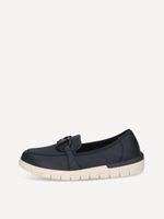 caprice slipper blue made of leather size 40