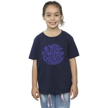 Willy Wonka & The Chocolate Fact Camiseta BI42137 para niña