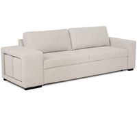 sofa-cama budwing avery beige c 2 pufs - 3 plazas - 248x117x90 cm