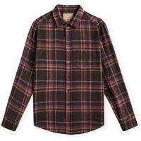 portuguese flannel camisa manga larga castor shirt para hombre